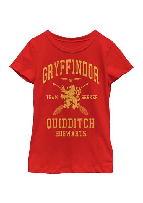 Harry Potter™ Girls 4-6x Gryffindor Quidditch Seeker Graphic