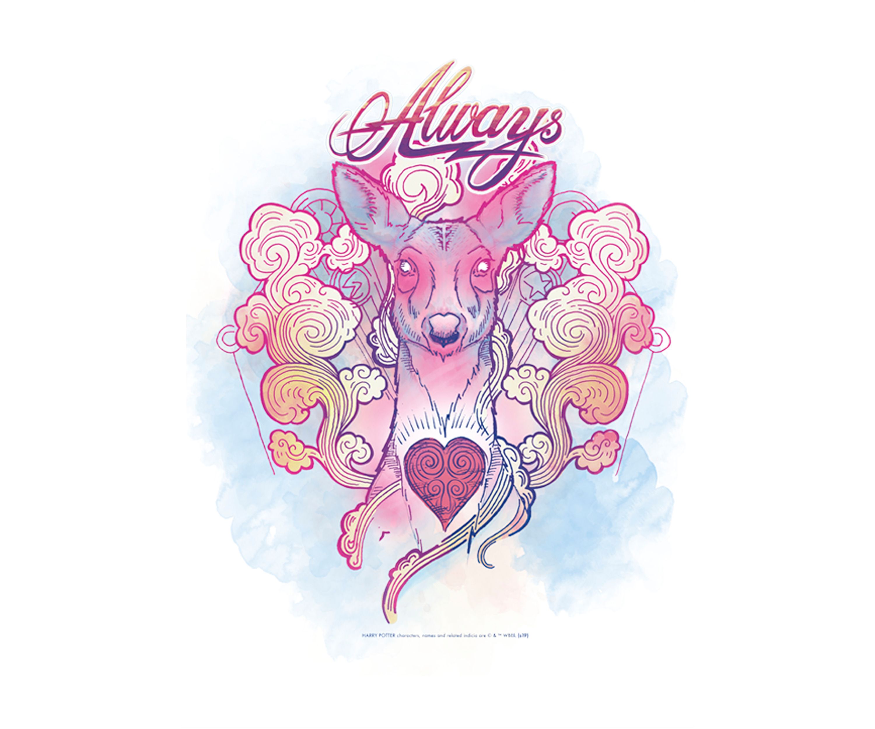 Girls 4-6x Always Graphic T-Shirt