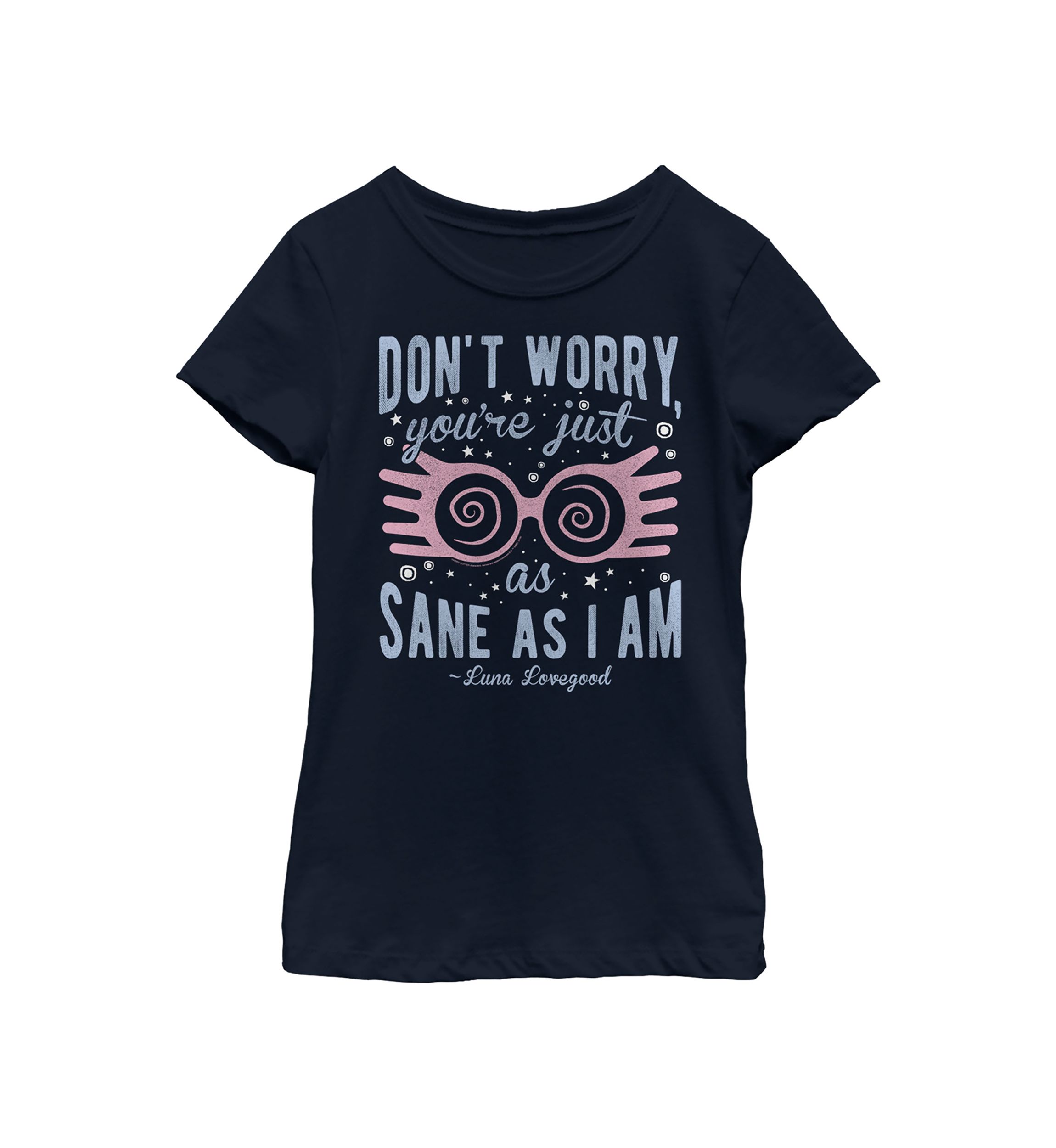 Girls 4-6x Just As Sane As Luna Graphic T-Shirt