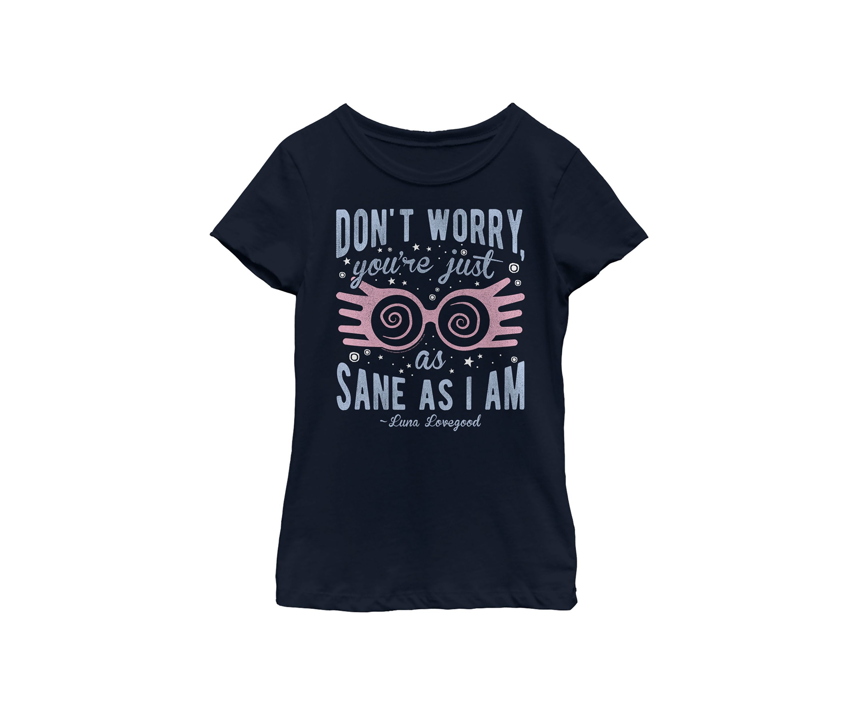 Girls 4-6x Just As Sane As Luna Graphic T-Shirt
