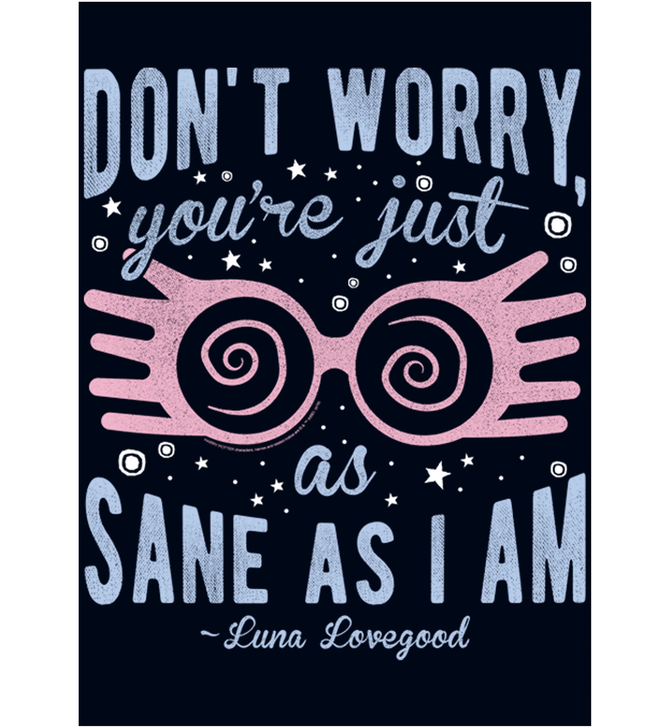Girls 4-6x Just As Sane As Luna Graphic T-Shirt