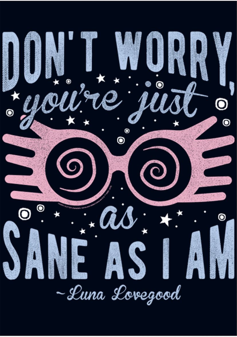 Girls 4-6x Just As Sane As Luna Graphic T-Shirt