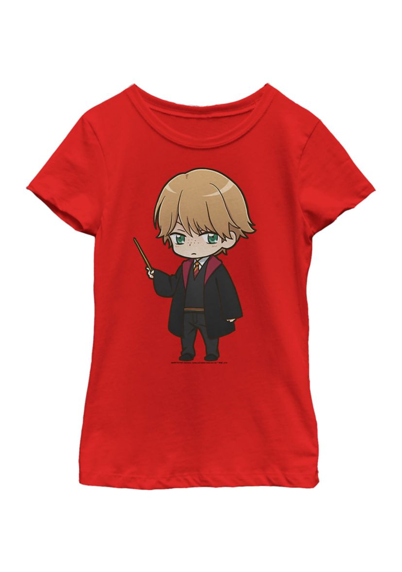 Girls 4-6x Anime Ron Graphic T-Shirt