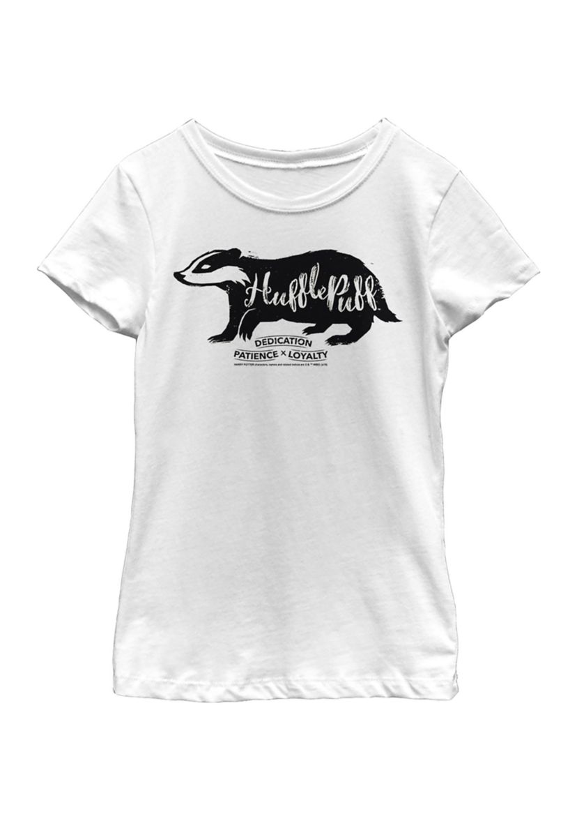 Girls 4-6x Dedication Patience Loyalty Graphic T-Shirt