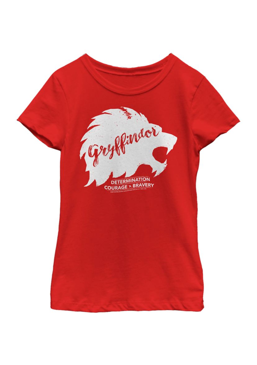 Girls 4-6x Determination Courage Bravery Graphic T-Shirt