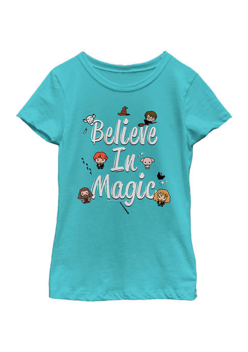 Harry Potter™ Girls 4-6x Believe In Magic Graphic