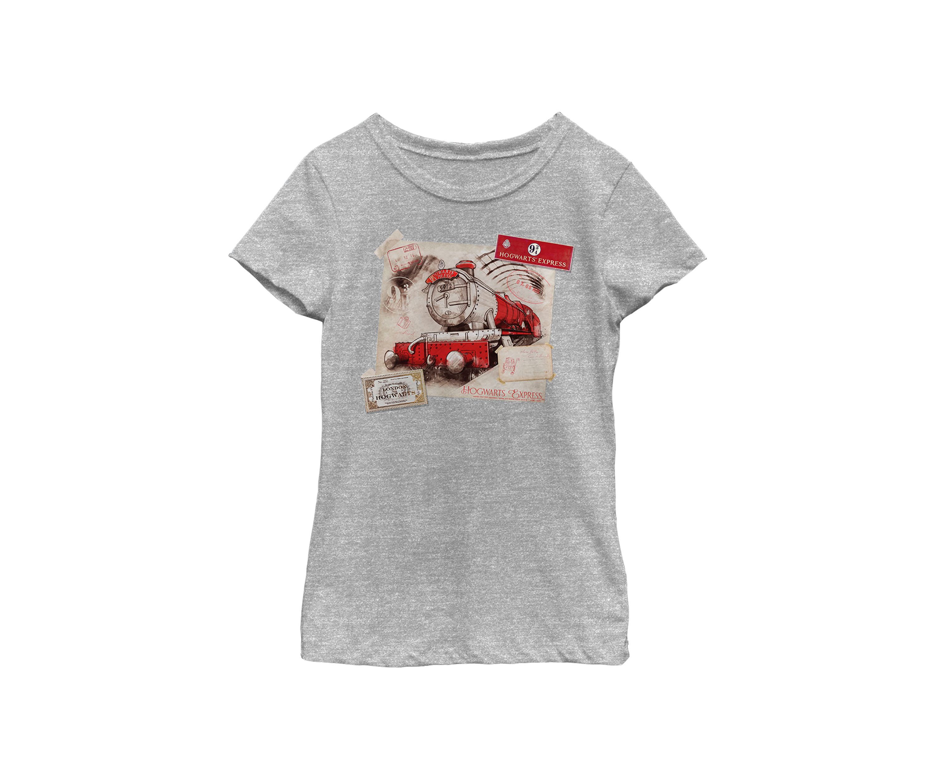 Girls 4-6x Hogwarts Express Postcard Graphic T-Shirt