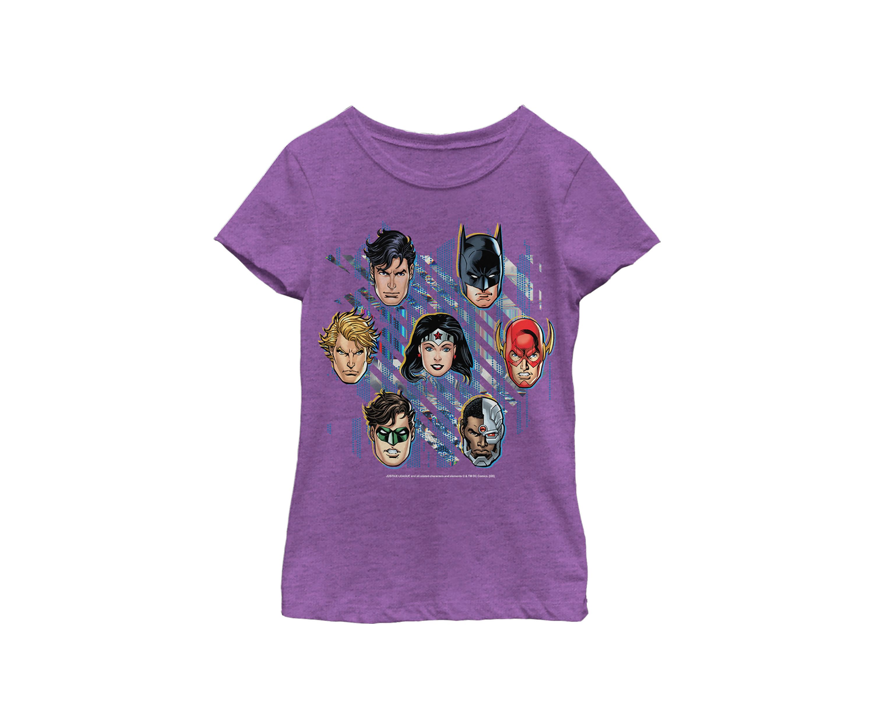 Girls 4-6x Justice Lineup Graphic T-Shirt