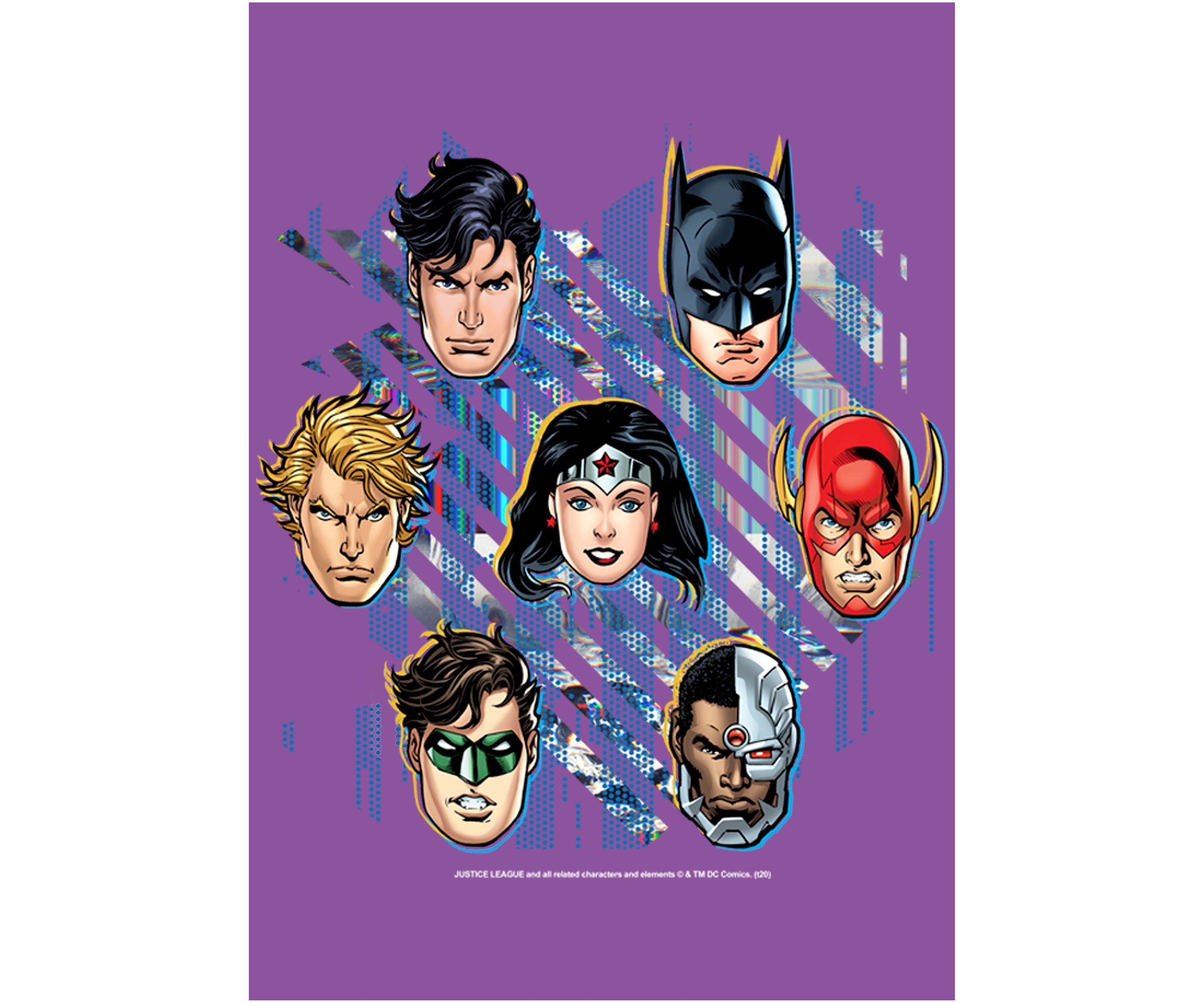 Girls 4-6x Justice Lineup Graphic T-Shirt