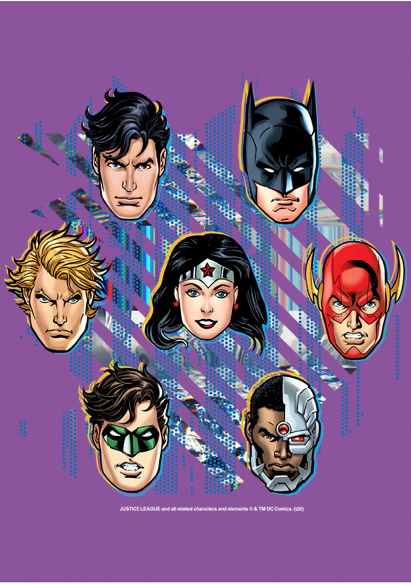 Girls 4-6x Justice Lineup Graphic T-Shirt