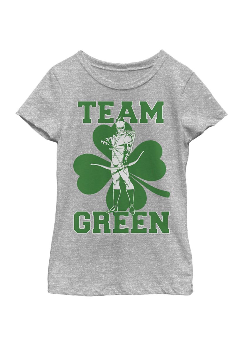 Girls 46x Justice League Arrow Team Graphic Top