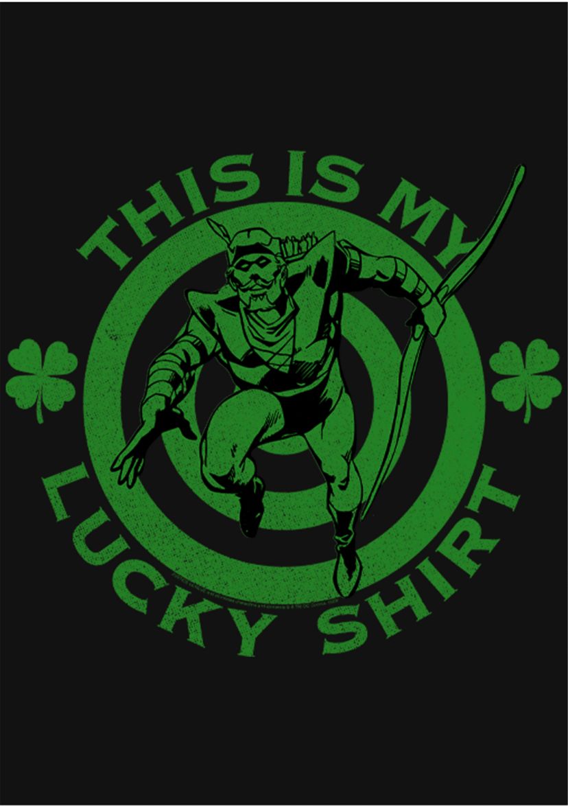 Girls 46x Justice League Lucky Archer Graphic Top