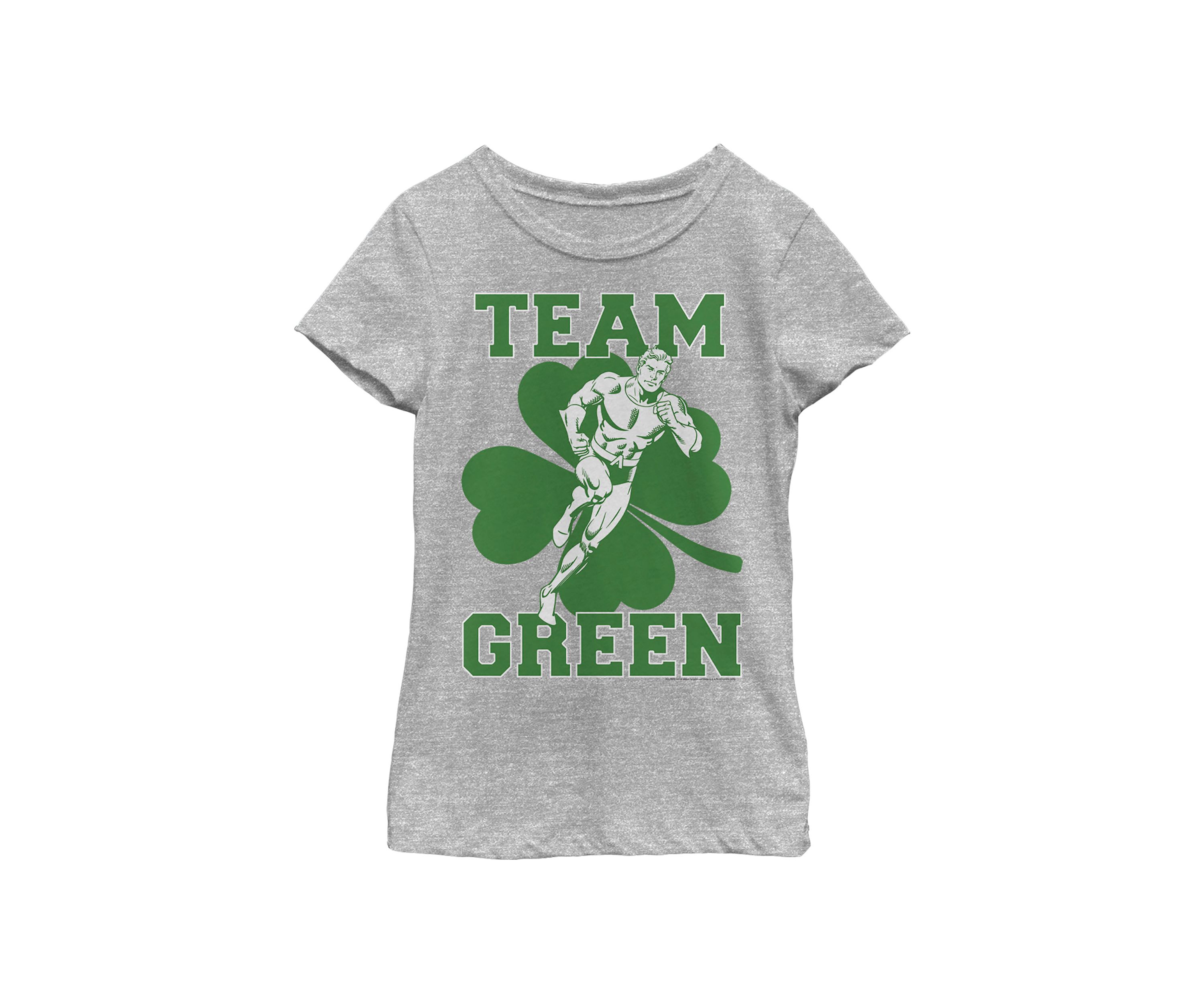 Girls 46x Justice League Aquaman Team Graphic Top