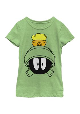 Looney Tunes Girls 4-6X Marvin Martian Face Graphic T-Shirt