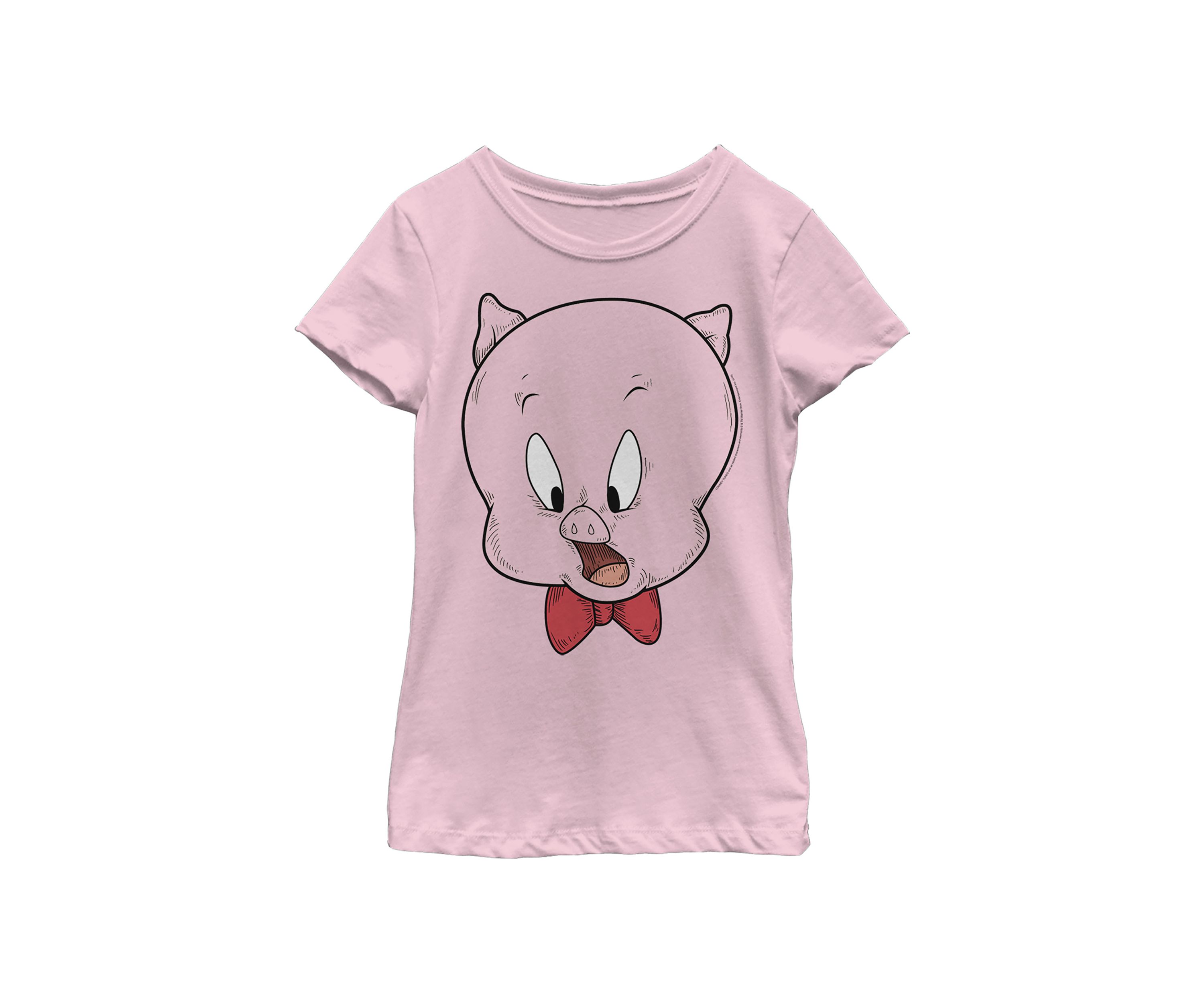 Girls 4-6x Porky Pig Face Graphic T-Shirt