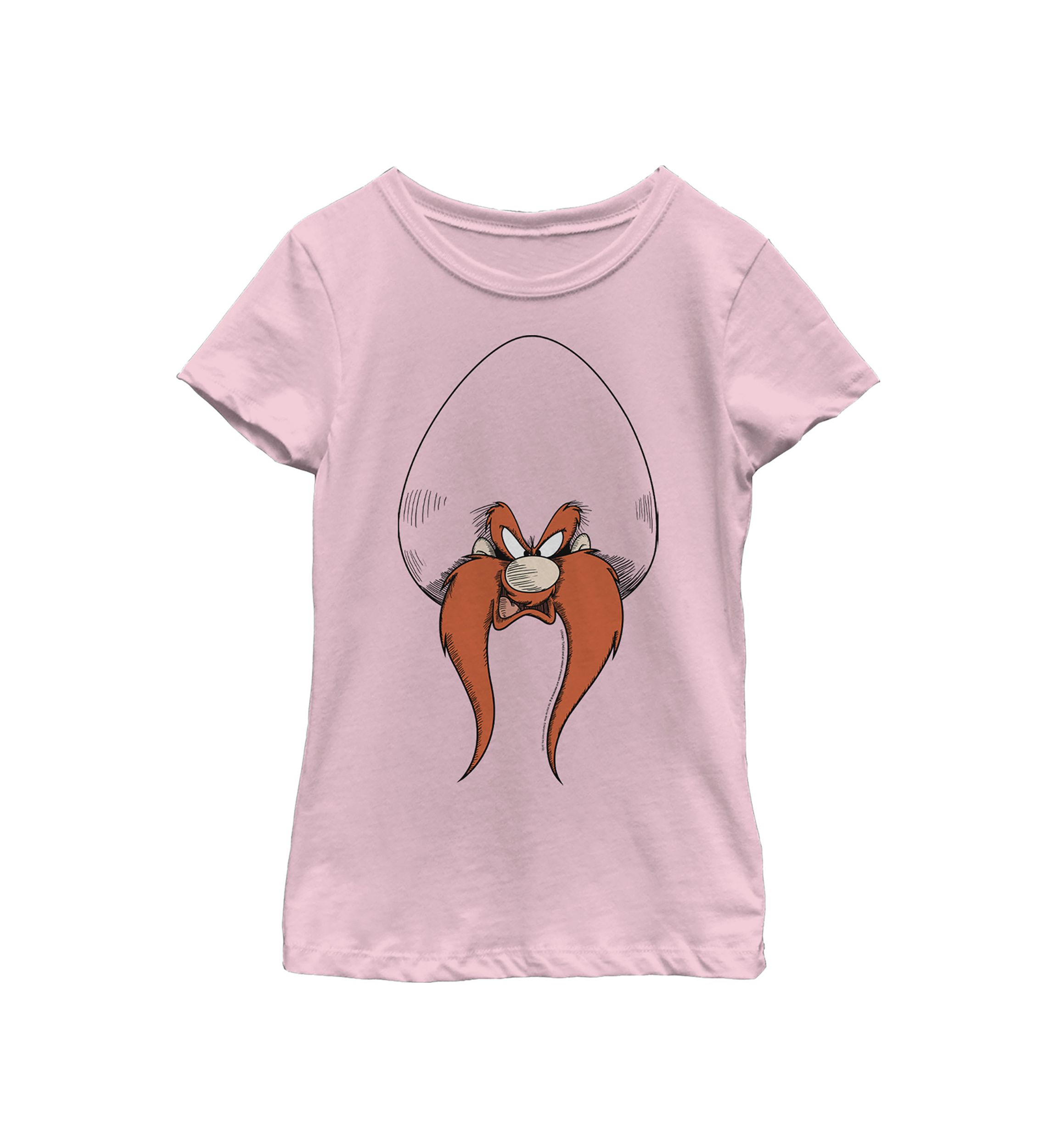 Girls 4-6x Angry Sam Face Graphic T-Shirt