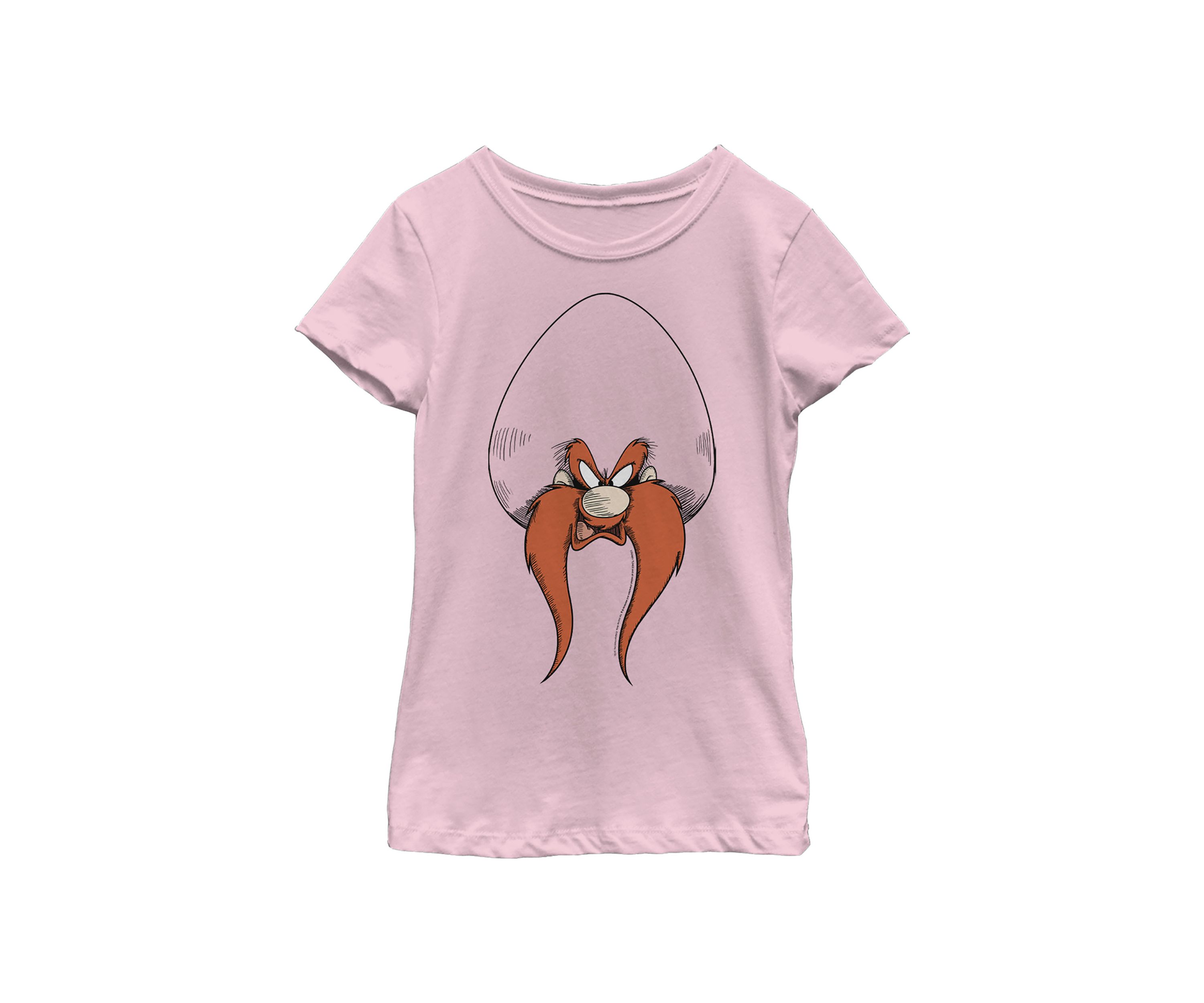 Girls 4-6x Angry Sam Face Graphic T-Shirt