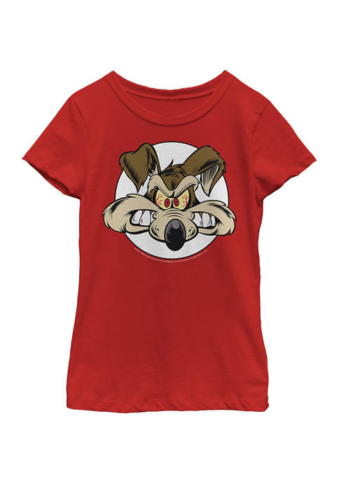 Looney Tunes™ Girls 4-6x Wile Big Face Graphic