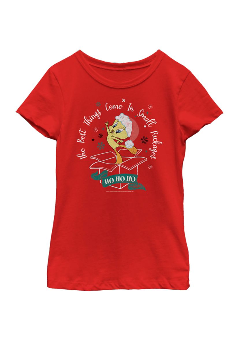 Girls 4-6x Tweety Package Top