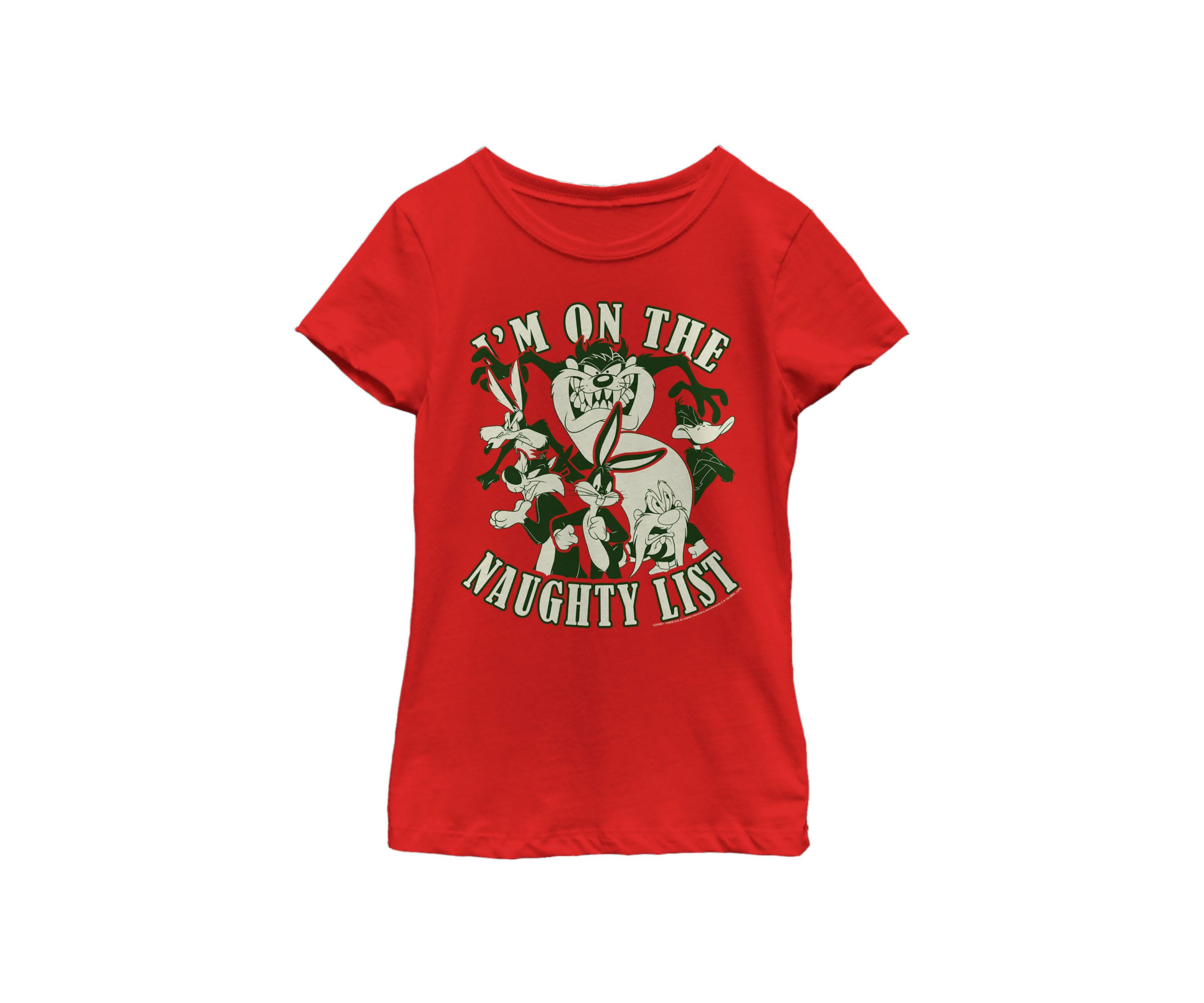 Girls 4-6x Naughty List Top