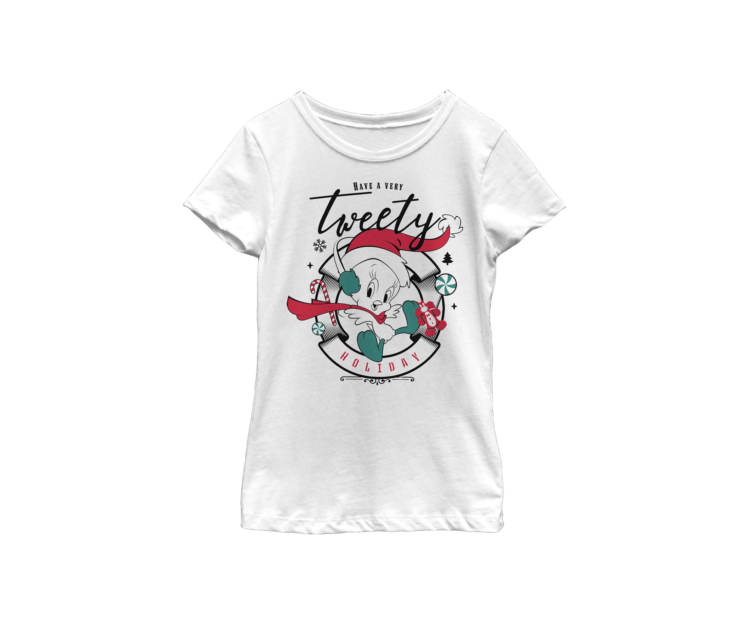 Girls 4-6x Twetty Holiday Top