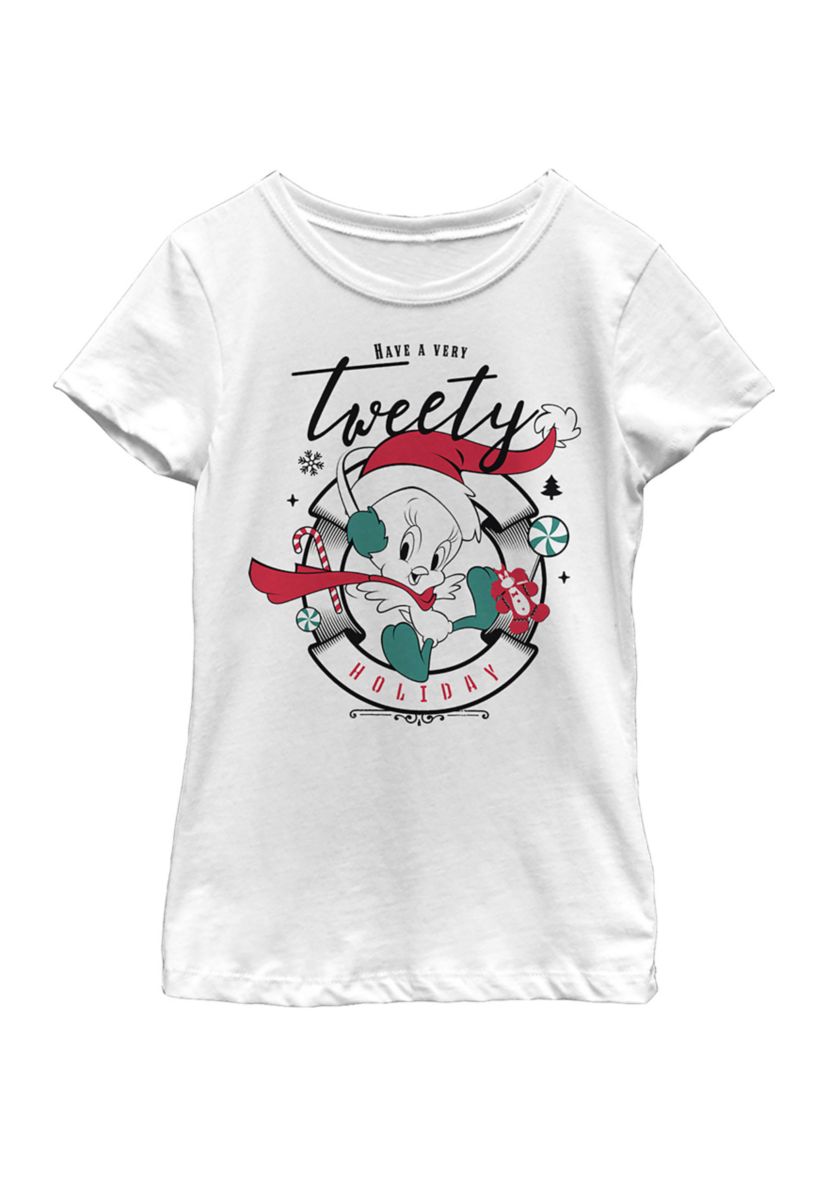 Girls 4-6x Twetty Holiday Top