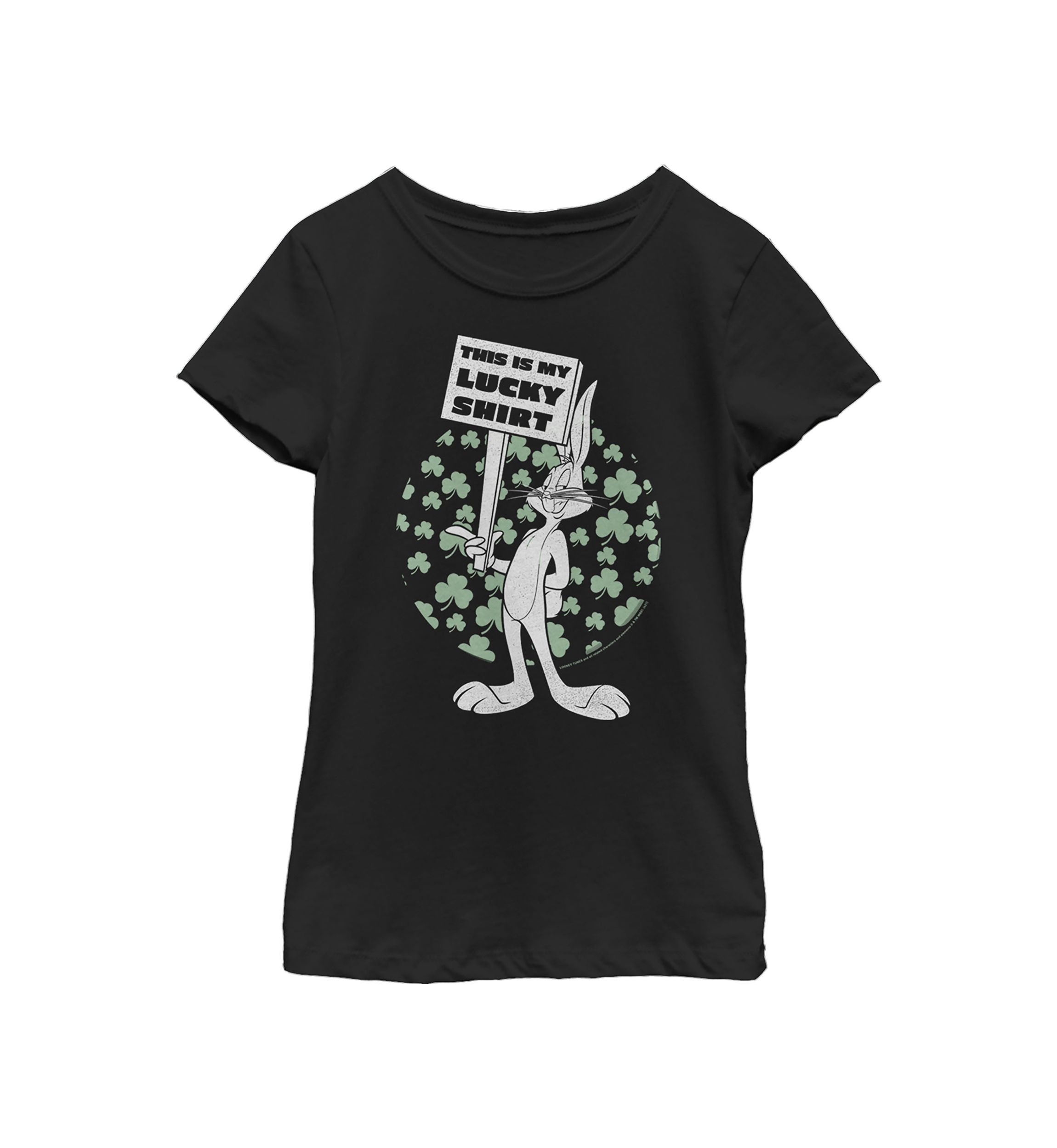 Girls 46x Looney Tunes Lucky Bunny Graphic Top