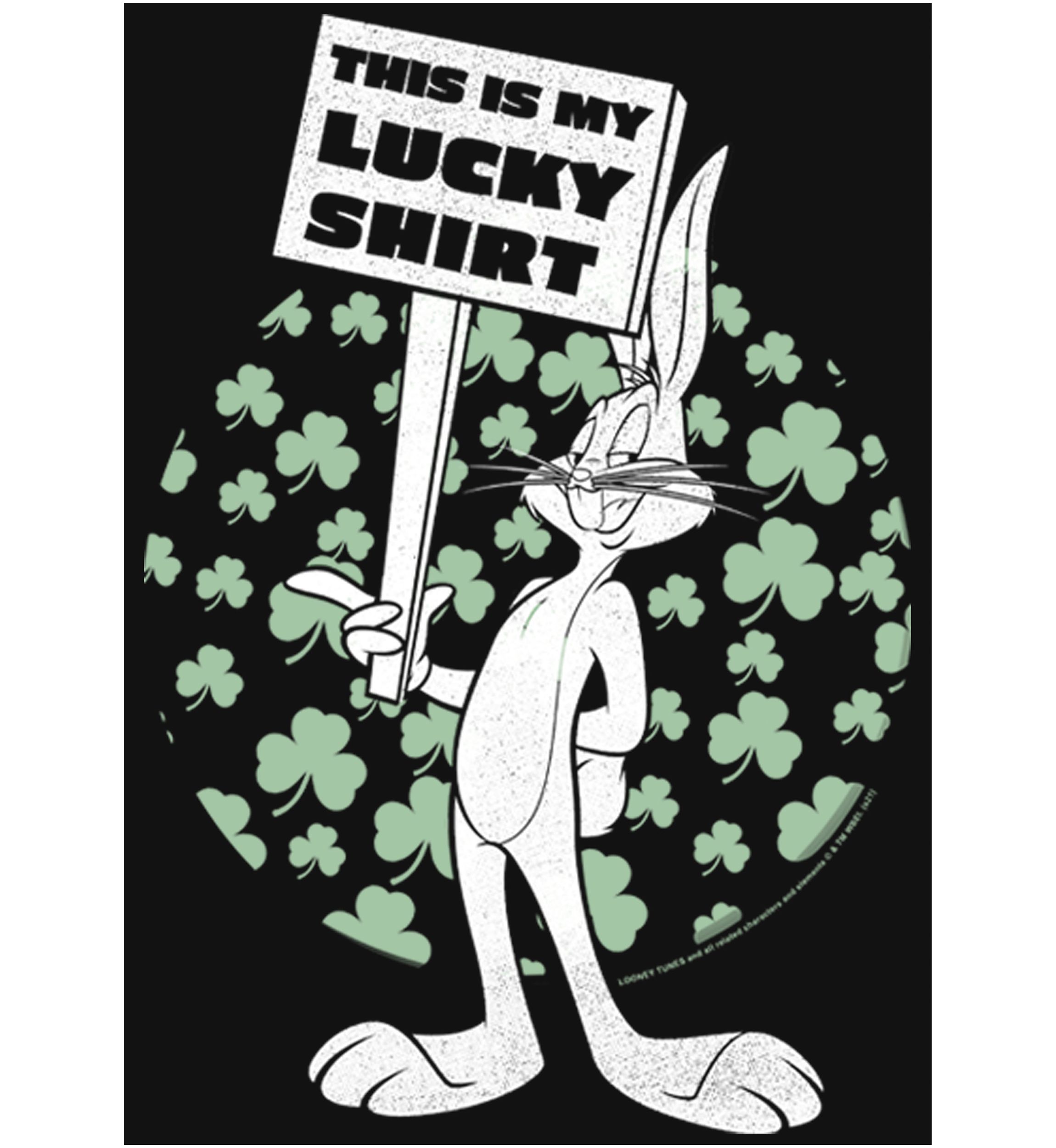 Girls 46x Looney Tunes Lucky Bunny Graphic Top