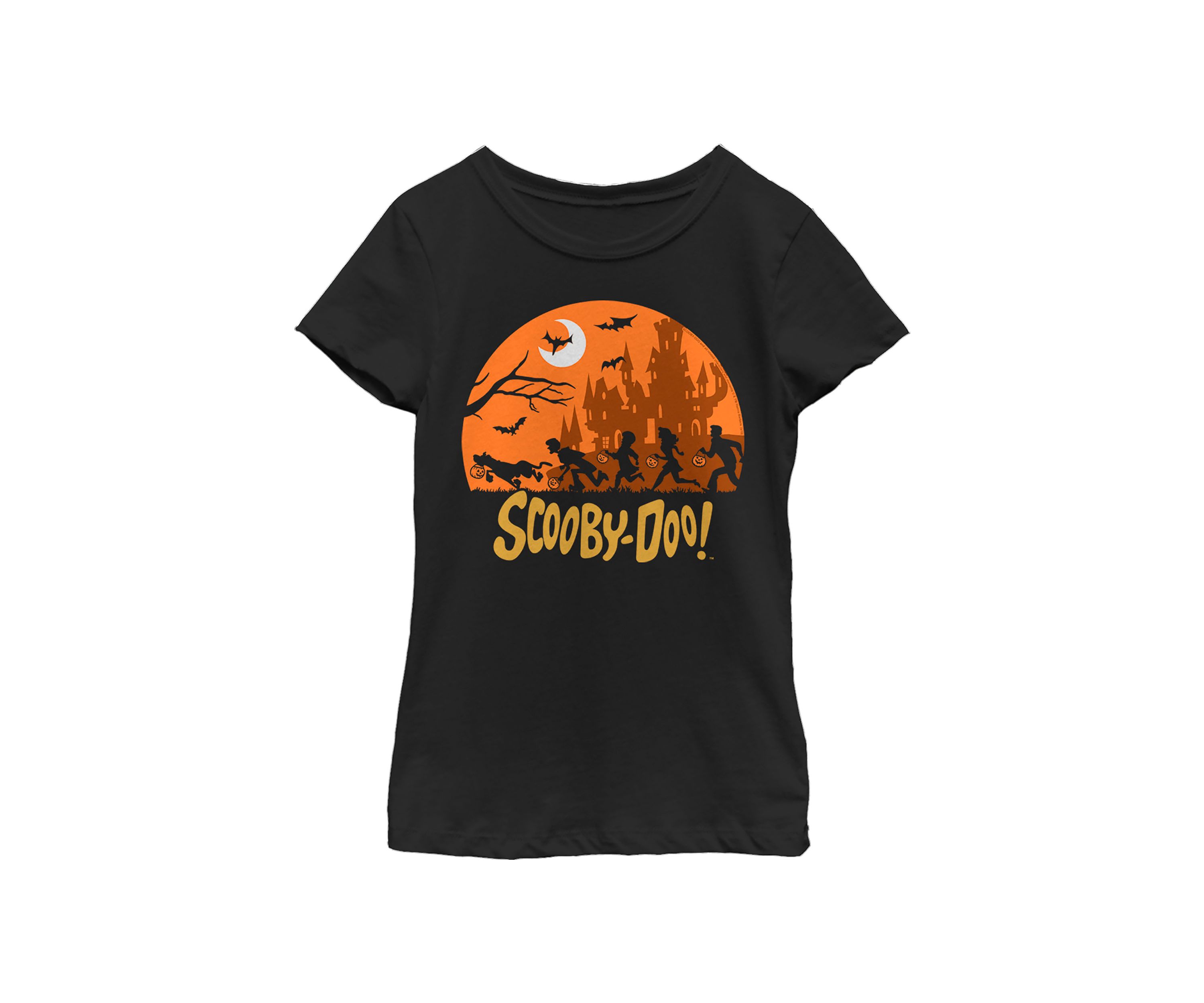  Girls 4-6x Scooby Haunt T-Shirt 