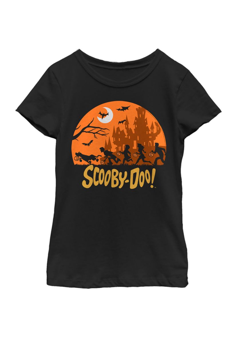  Girls 4-6x Scooby Haunt T-Shirt 