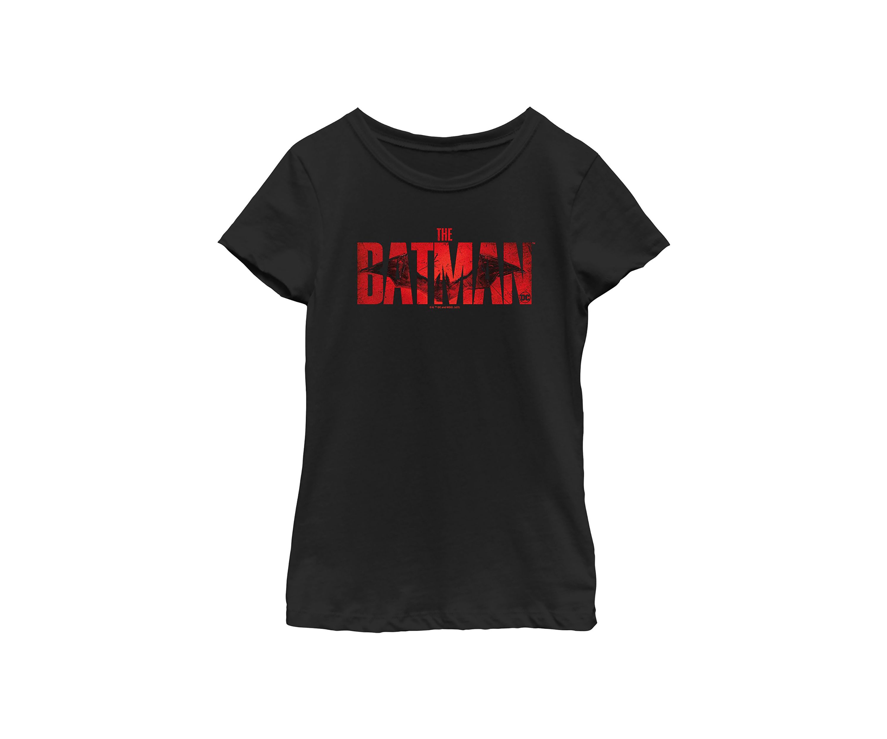The Batman Red Logo Graphic T-Shirt