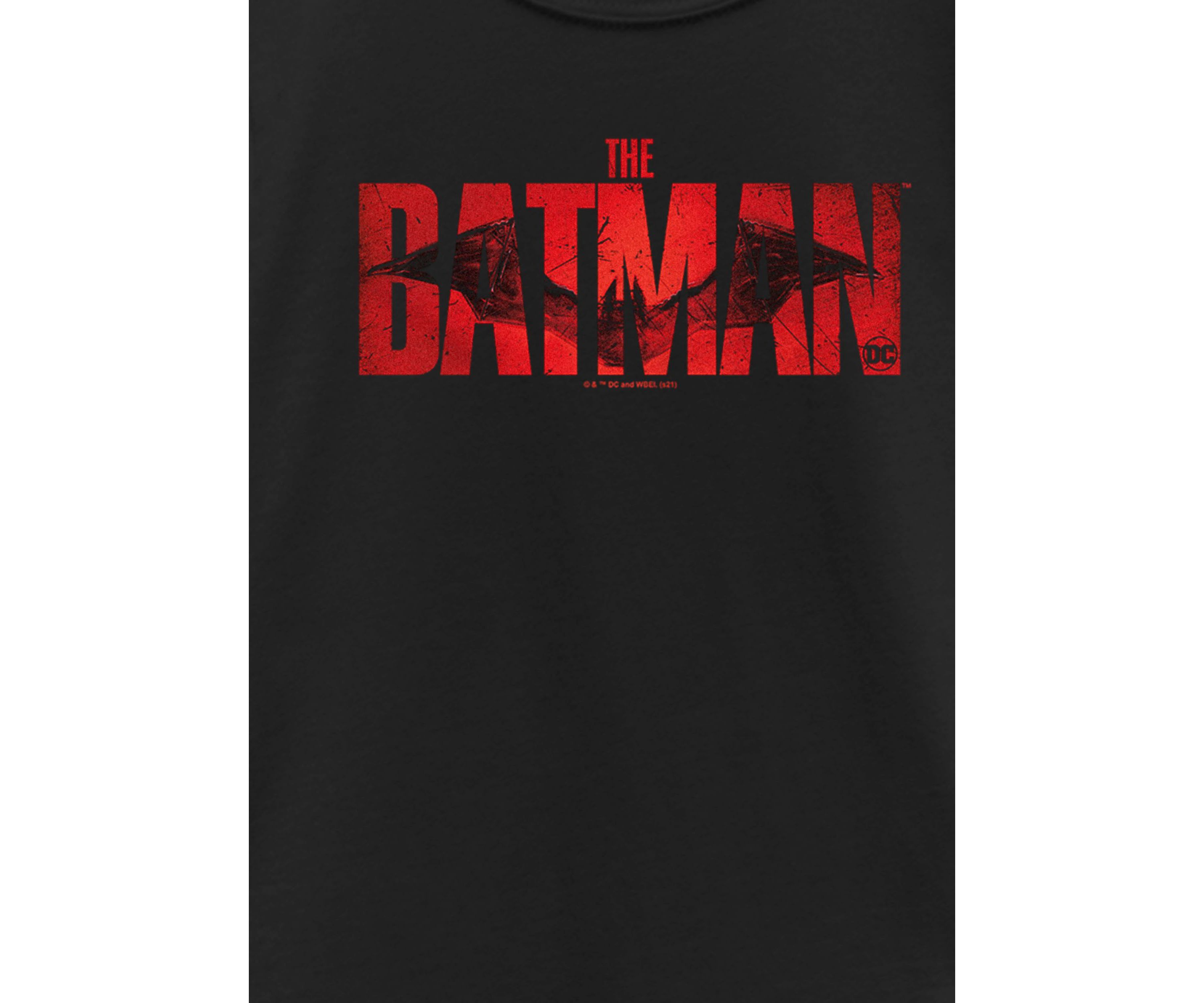 The Batman Red Logo Graphic T-Shirt