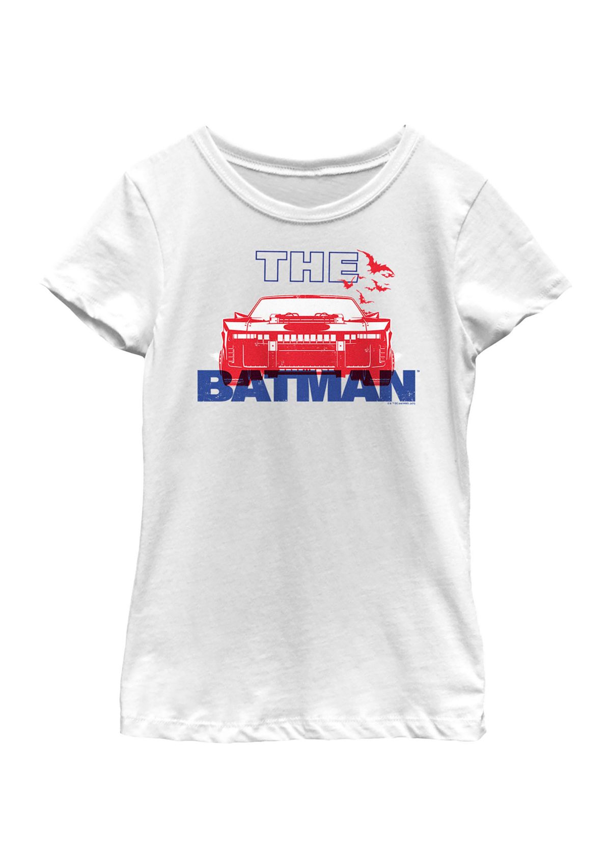 Head On Bat Car Red Graphic T-Shirt