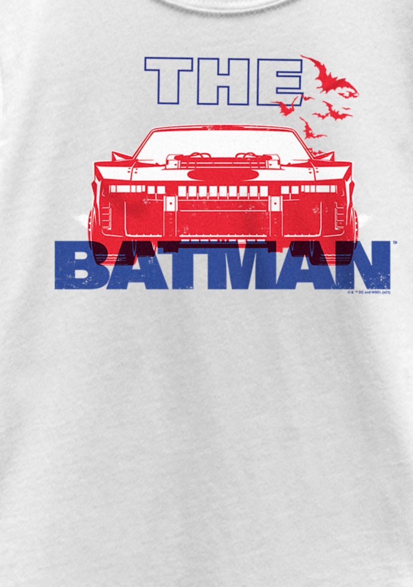 Head On Bat Car Red Graphic T-Shirt