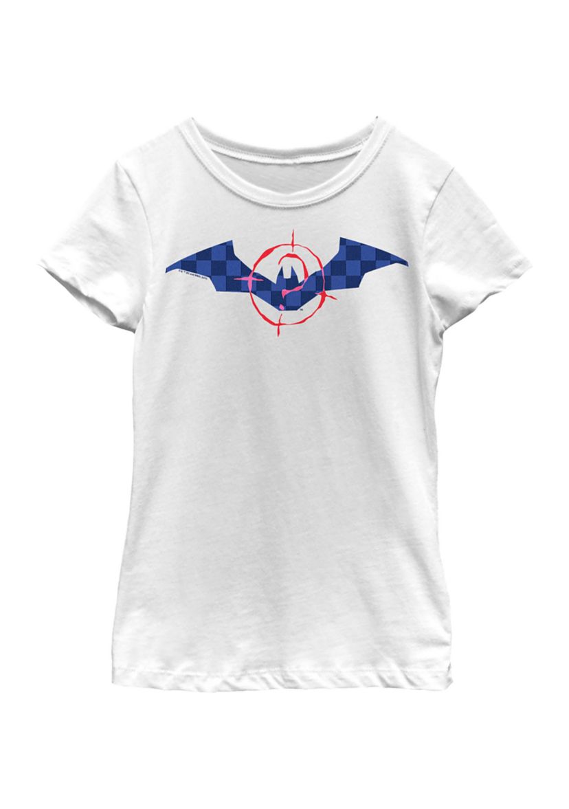 Bat Logo Riddler Crosshairs Graphic T-Shirt