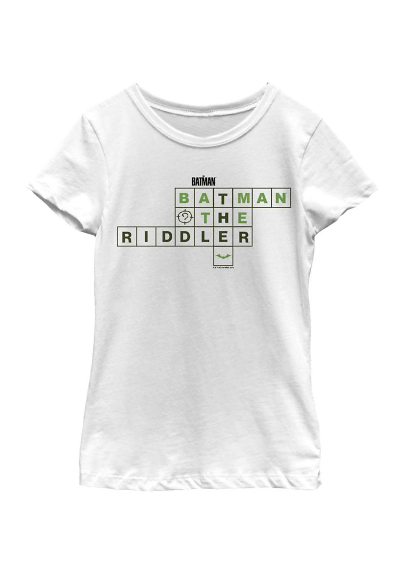 Crossword Riddle Graphic T-Shirt