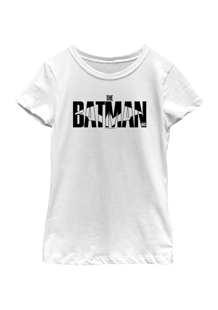 The Batman Black Logo Graphic T-Shirt