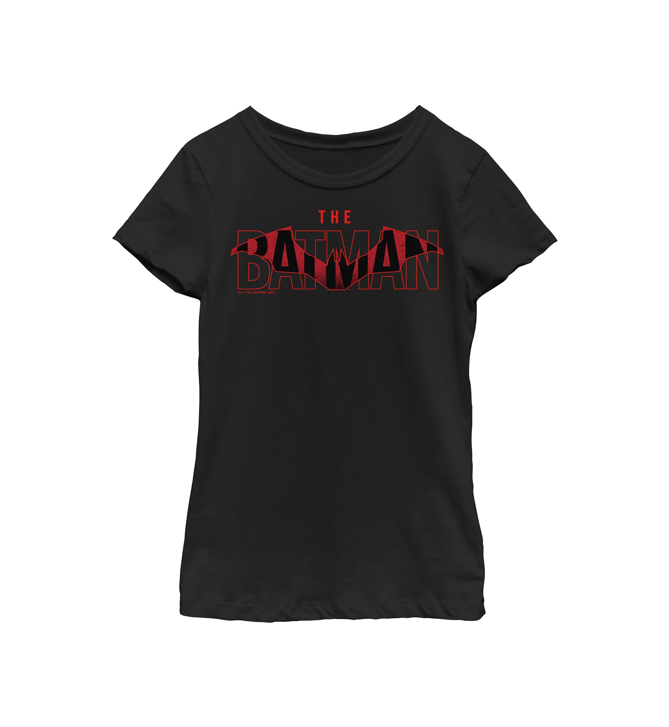 Red The Batman Logo Graphic T-Shirt