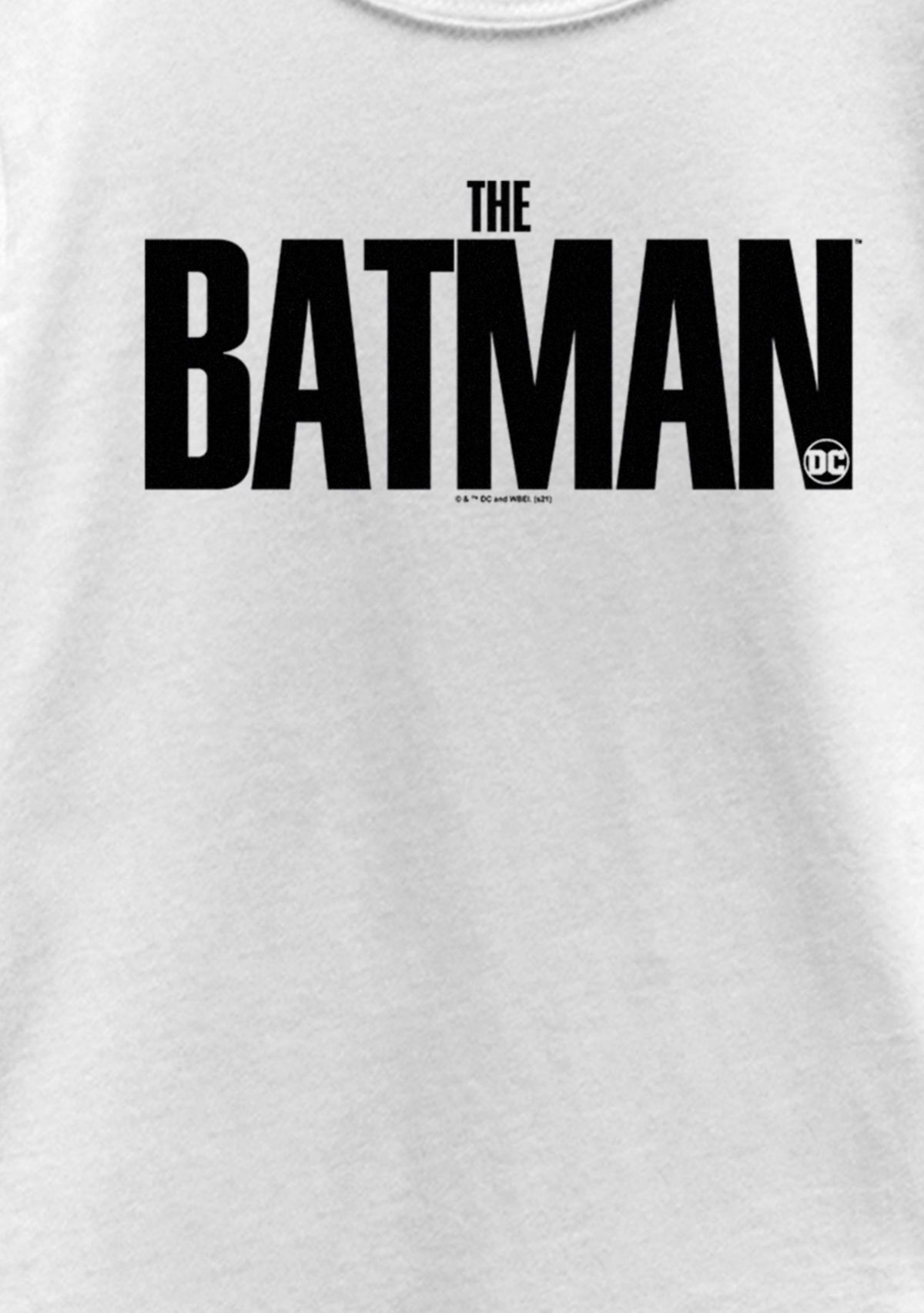The Batman Text Logo Graphic T-Shirt