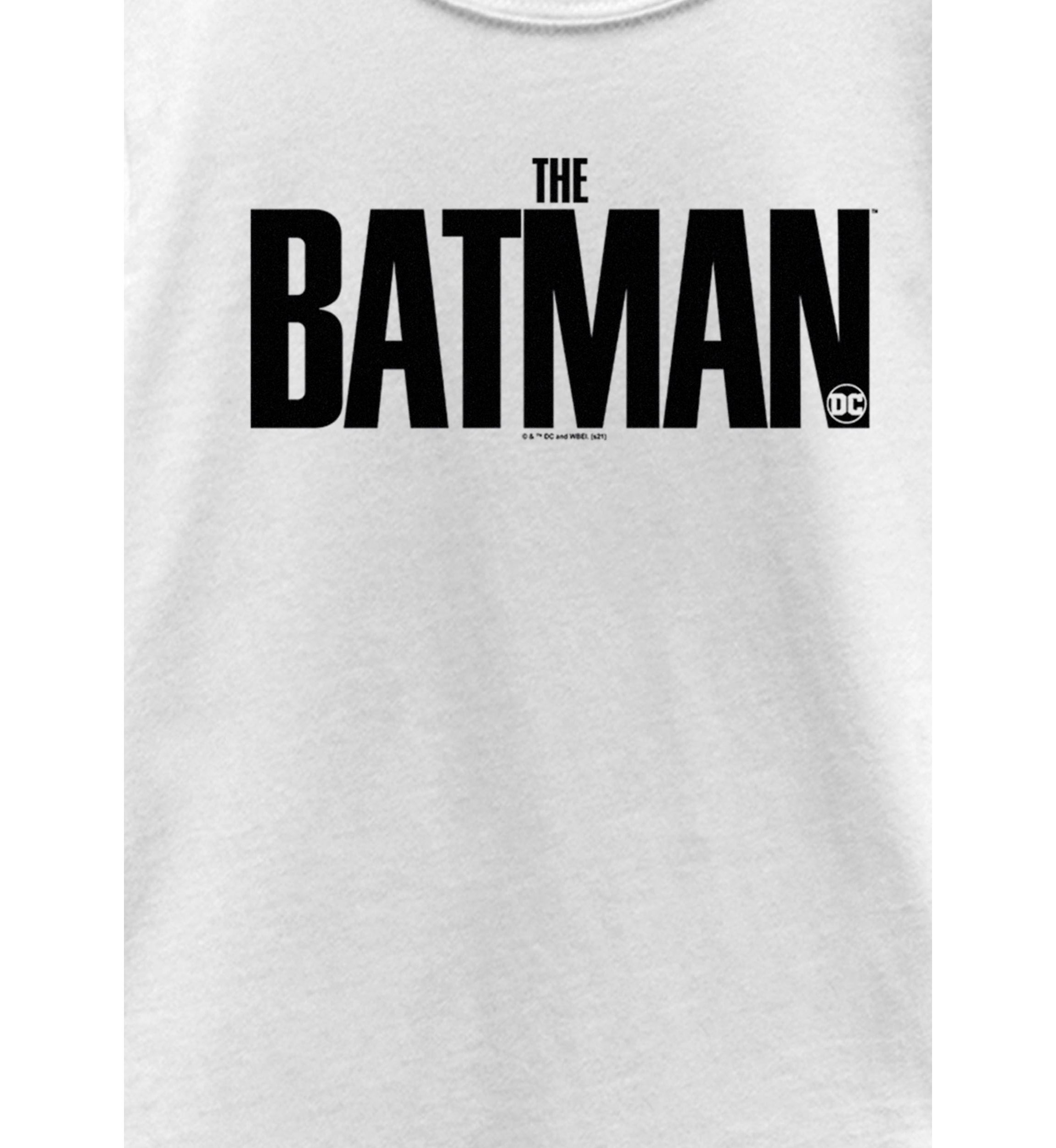 The Batman Text Logo Graphic T-Shirt