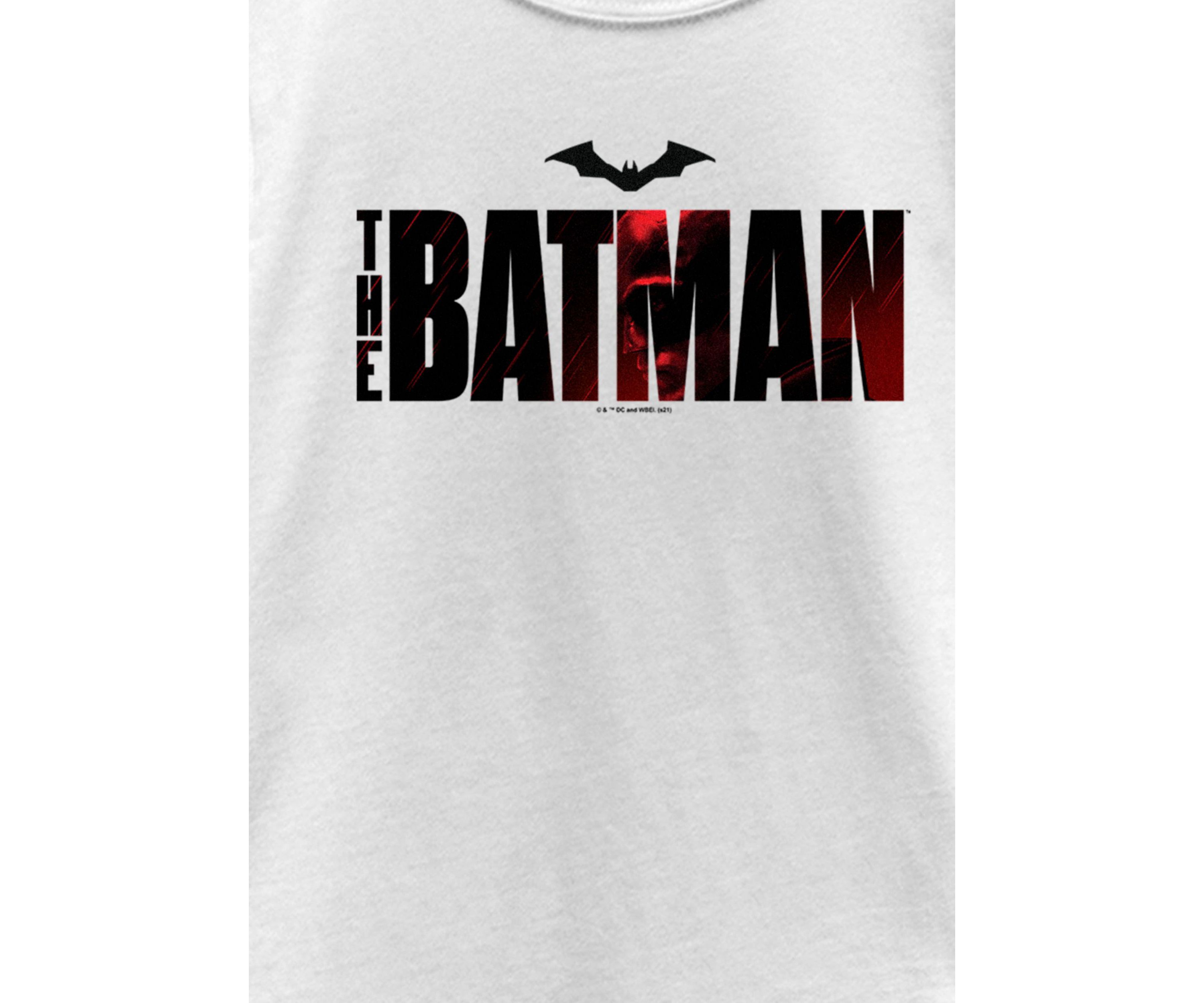 The Batman Portrait Logo Graphic T-Shirt