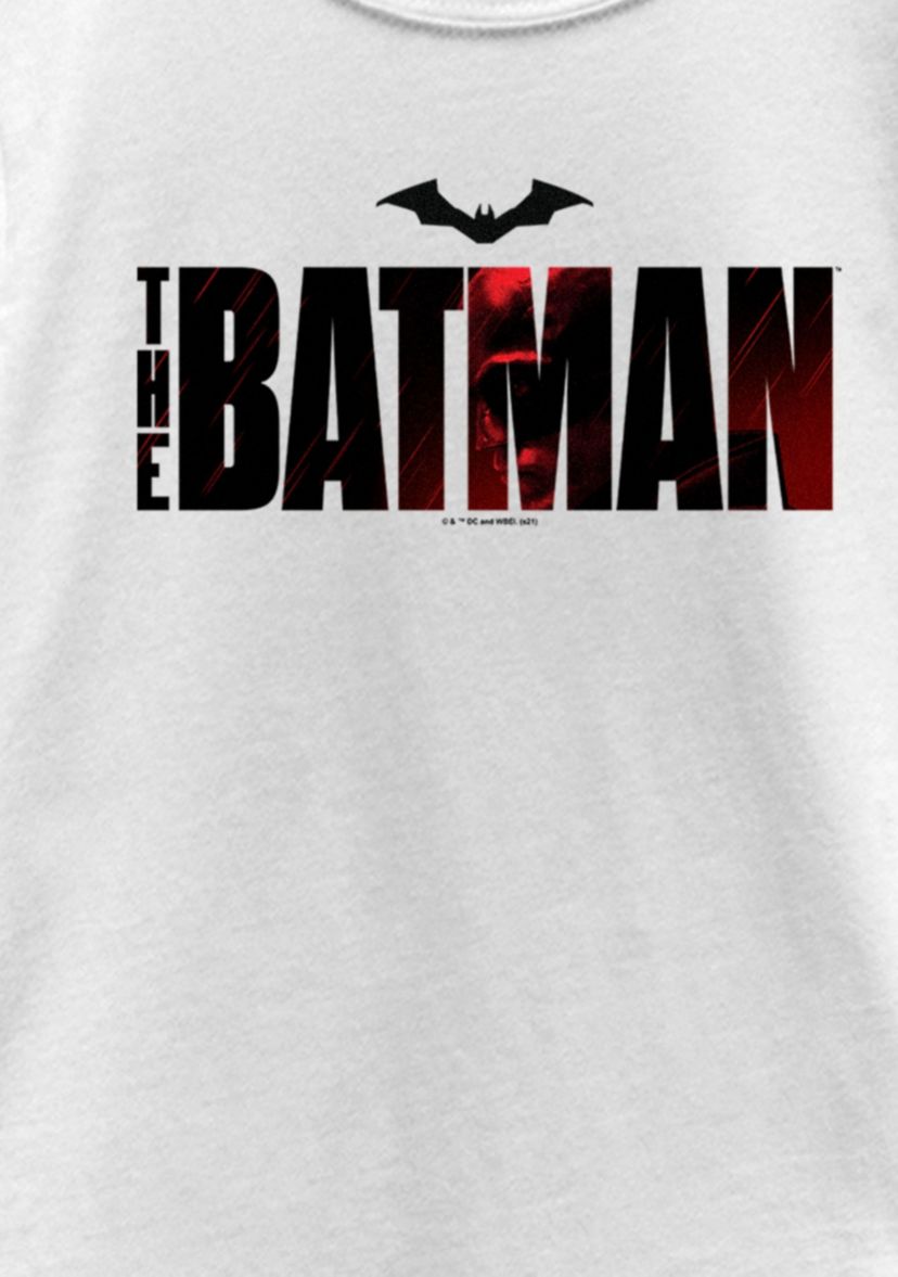The Batman Portrait Logo Graphic T-Shirt
