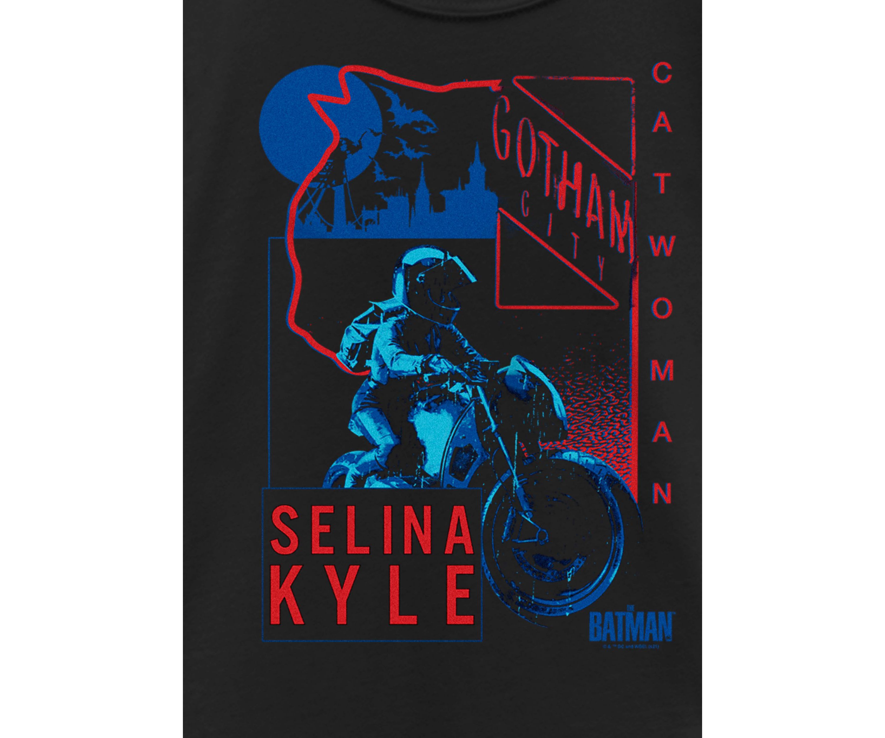 Streetwear Catwoman Graphic T-Shirt