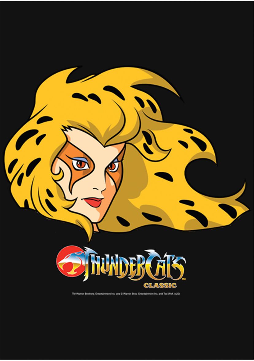 Girls 4-6x Cheeta Face Graphic T-Shirt