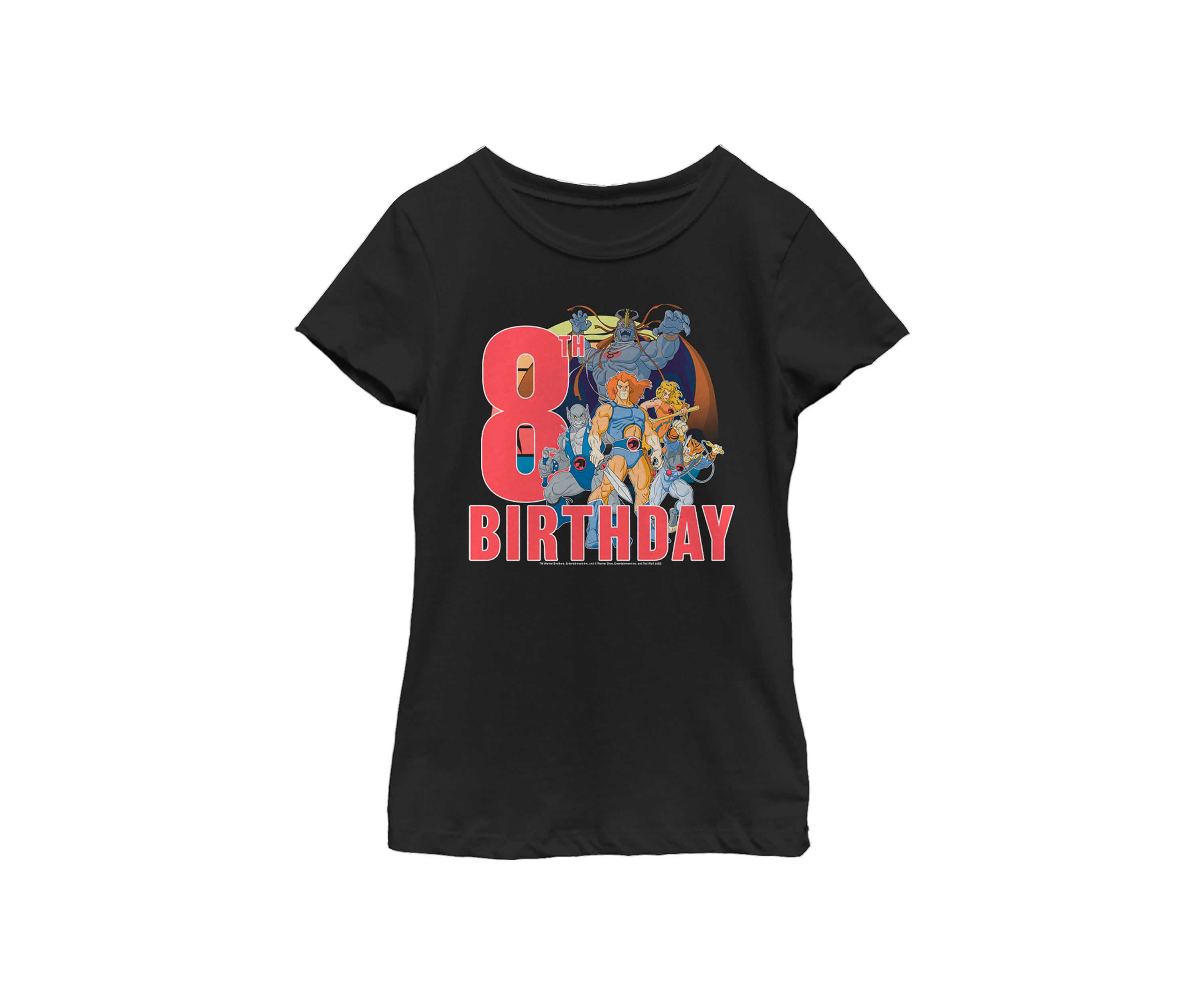 Girls 46x Thundercats ThunderCats 8th Birthday Graphic Top
