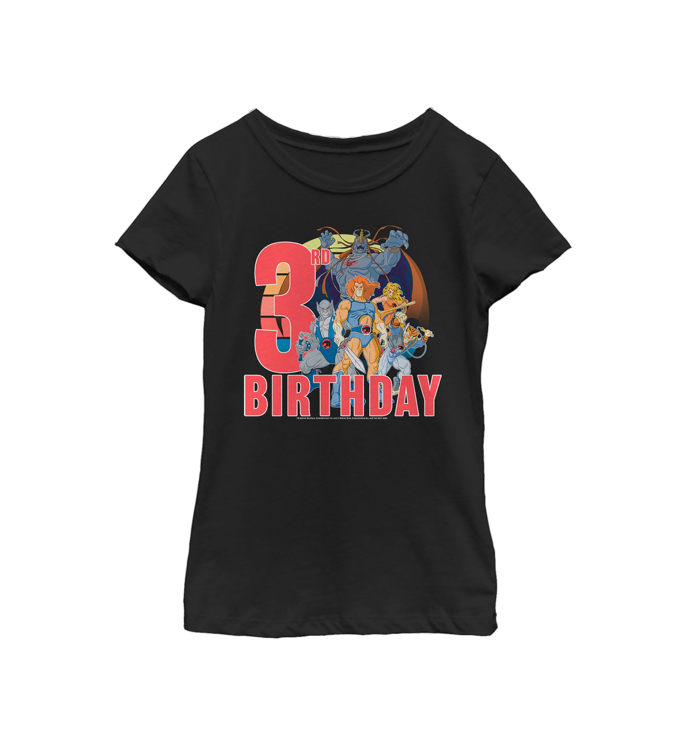 Girls 46x Thundercats ThunderCats 3rd Birthday Graphic Top