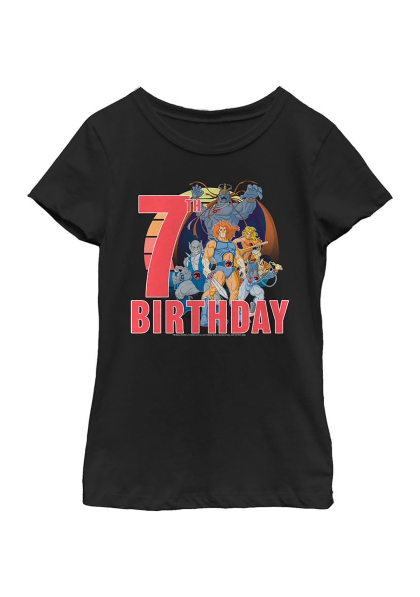 Girls 46x Thundercats ThunderCats 7th Birthday Graphic Top