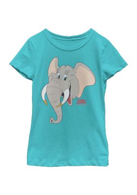 FIFA Girls 46x Tom and Jerry: The Movie Chapman Face Graphic Top, Blue, Small