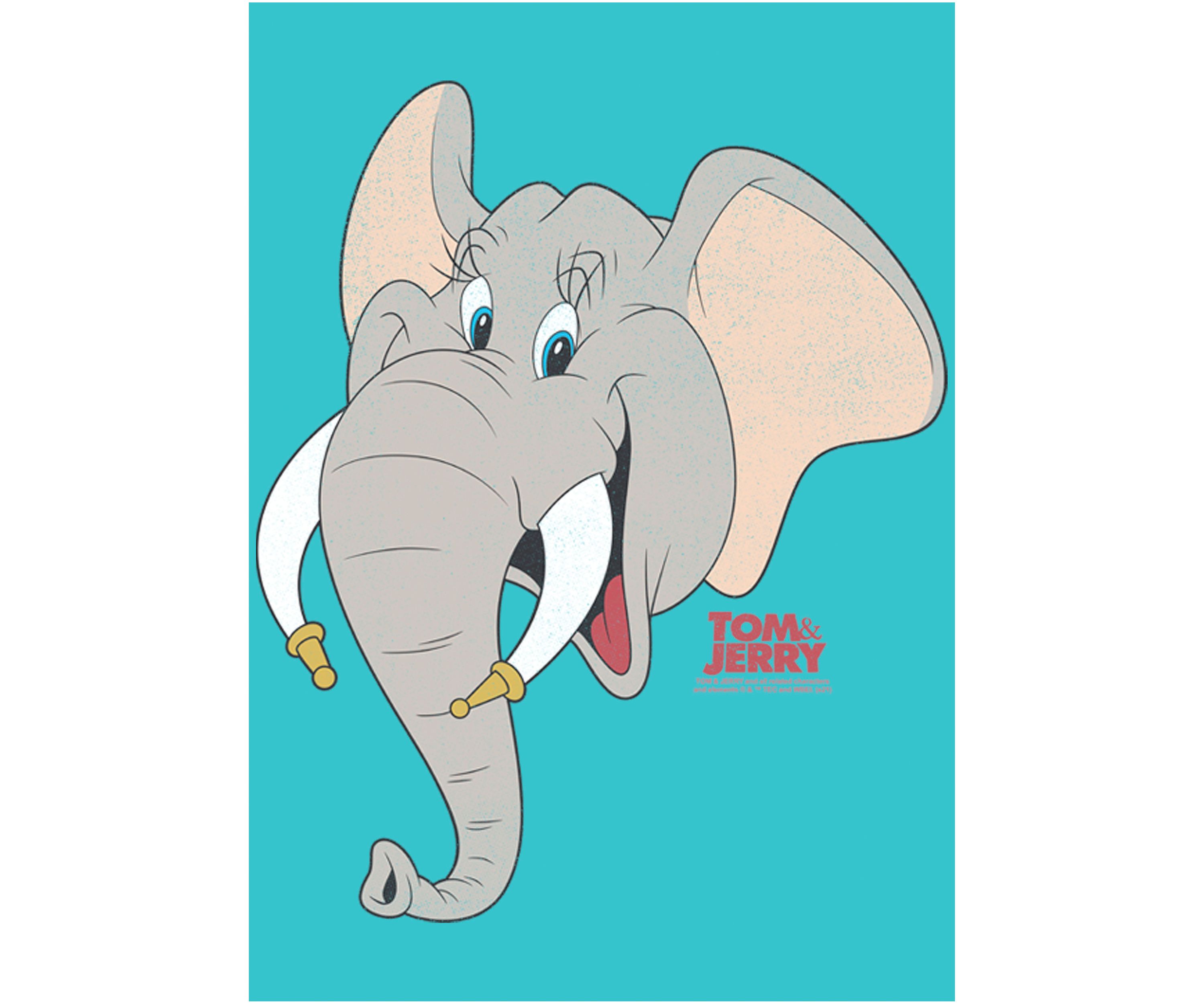 Girls 46x Tom and Jerry: The Movie Chapman Face Graphic Top