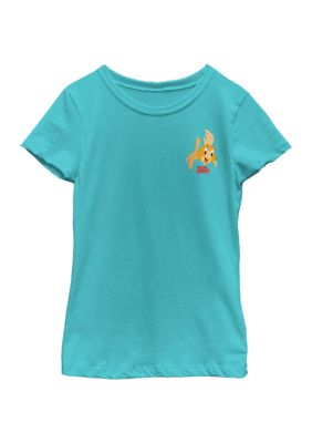 FIFA Girls 46x Tom and Jerry: The Movie Goldie Pocket Graphic Top, Blue, XSmall